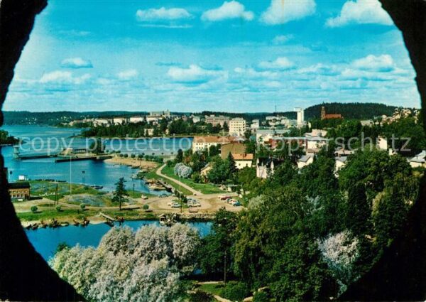 Savonlinna Nakyma Olavinlinnan kellotornista