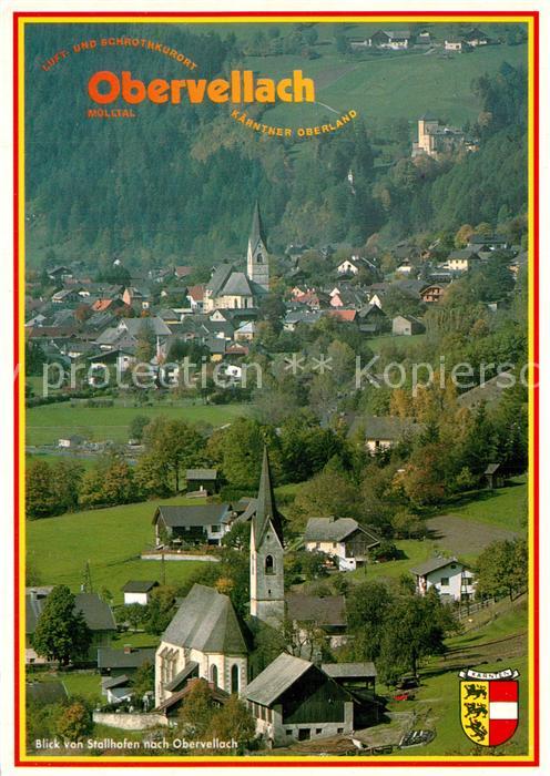Obervellach Kaernten Blick von Stallhofen