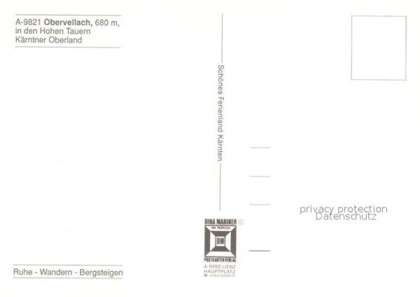 Obervellach Kaernten Blick von Stallhofen – Bild 2
