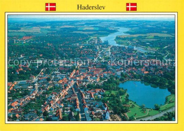 Haderslev Hadersleben Fliegeraufnahme