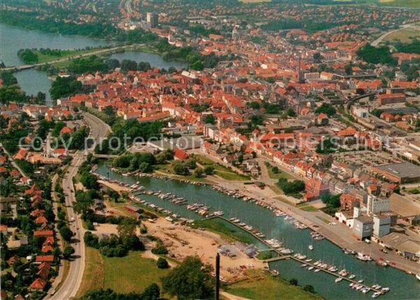 Haderslev Hadersleben Lystbadehavn Fliegeraufnahme