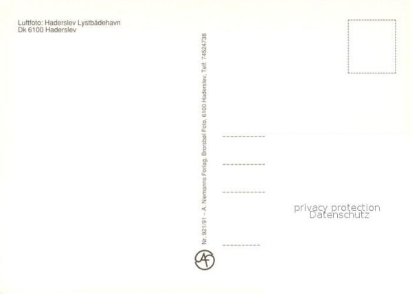 Haderslev Hadersleben Lystbadehavn Fliegeraufnahme – Bild 2