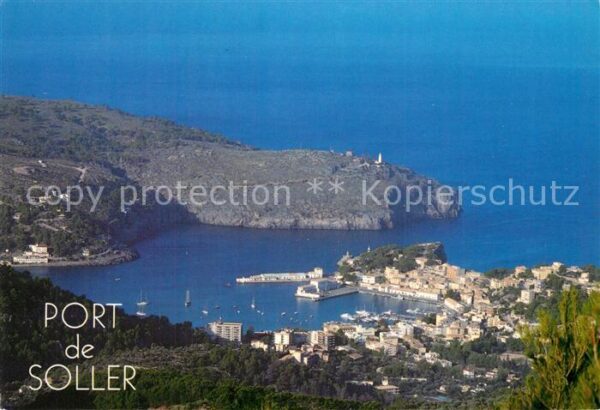 Puerto de Soller Fliegeraufnahme