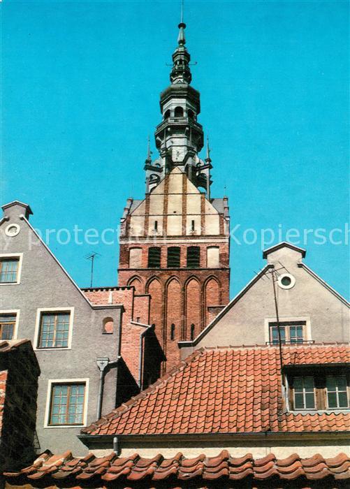 Elblag Wieza gotyckiego kosciola sw Mikolaja