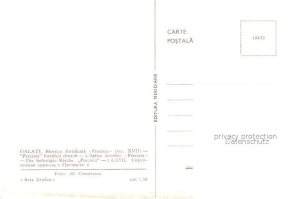 Galati Galatz Biserica fortificata Precista – Bild 2