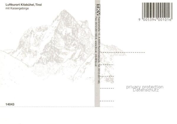 Kitzbuehel Tirol mit Kaisergebirge – Bild 2
