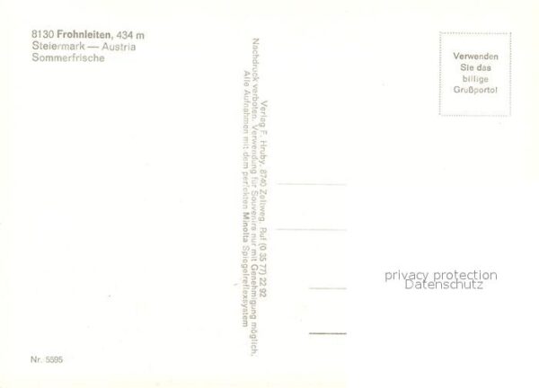 Frohnleiten Fliegeraufnahme – Bild 2