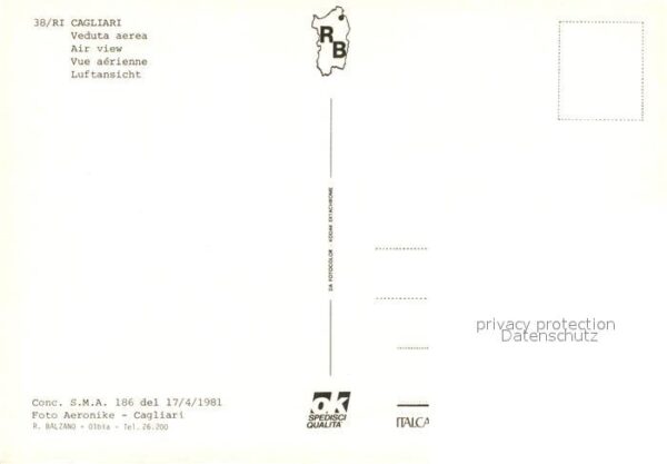 Cagliari Fliegeraufnahme – Bild 2