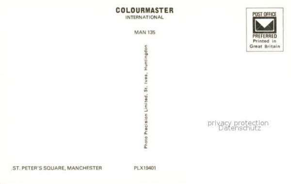 Manchester GB St Peter Square – Bild 2