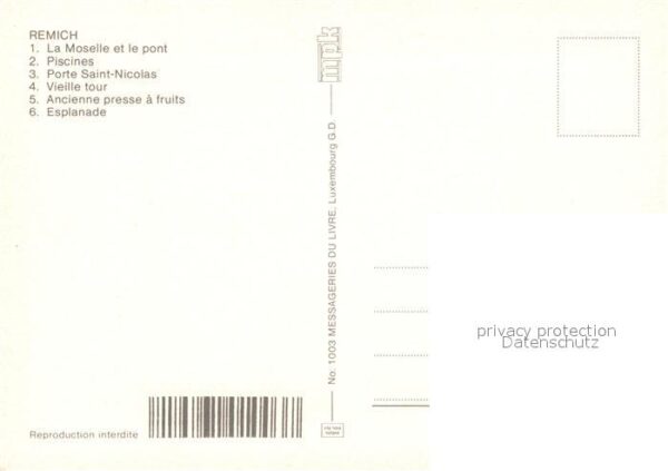 Remich La Moselle et le pont Piscines Porte Sa – Bild 2