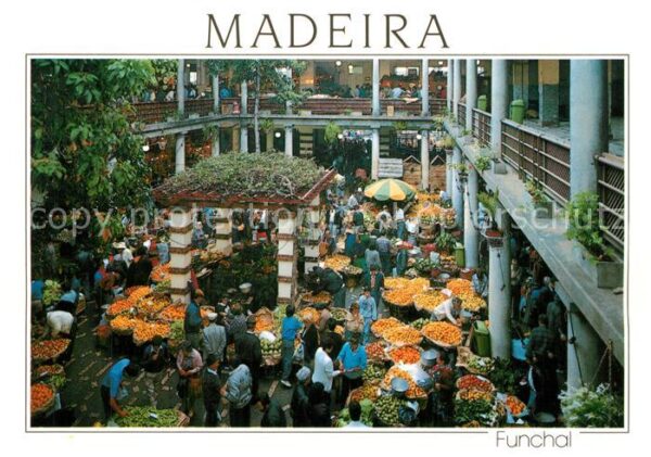 Funchal Un aspecto do mercado