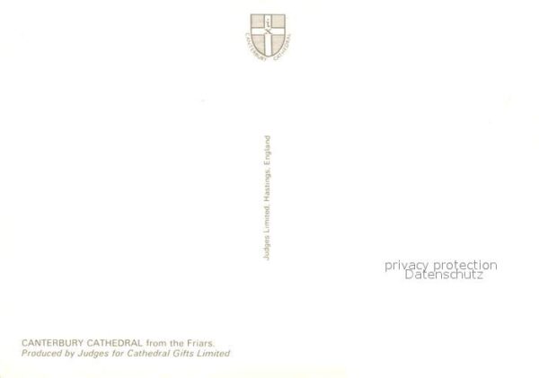 Canterbury Kent Cathedral from the Friars – Bild 2
