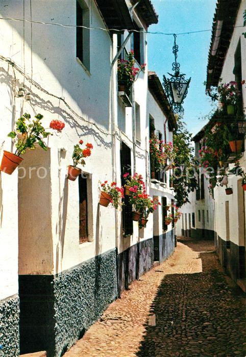 Granada Andalucia Barrio del Albaicin