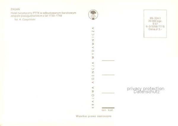 Zagan Hotel turystyczny PTTK w odbudowanym ba – Bild 2