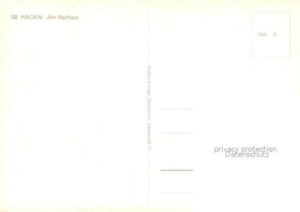 Hagen Westfalen Am Rathaus – Bild 2