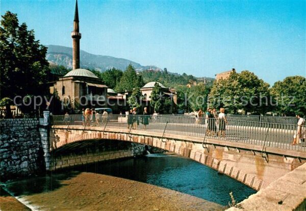 Sarajevo Kaisermoschee Brücke