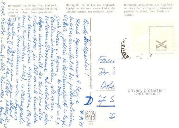 Hveragerdi Heisswassergebiet mit Treibhaus Eden – Bild 2