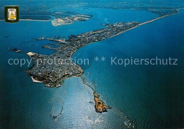 Cadiz Andalucia Vista aerea