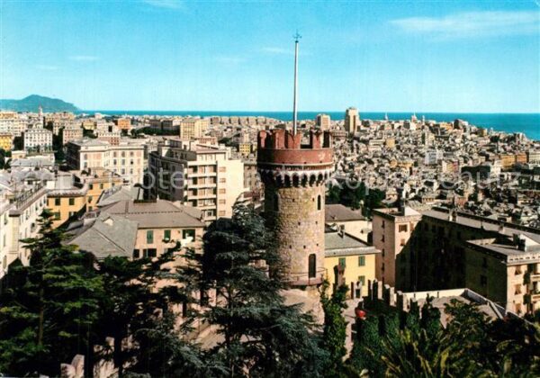Genova Genua Liguria Panorama dal Castello d_Albertis