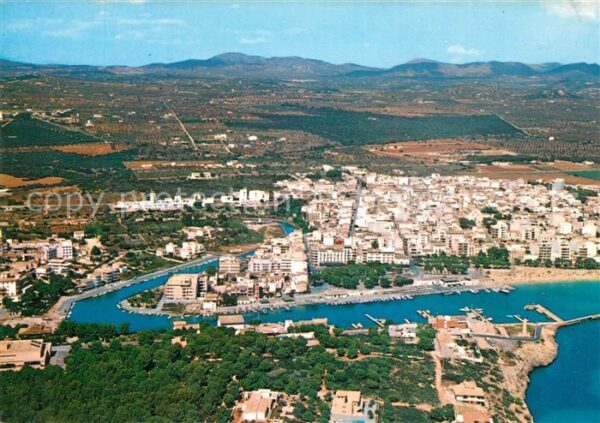 Porto Cristo Mallorca Fliegeraufnahme