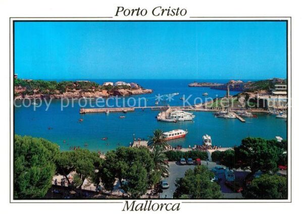 Porto Cristo Mallorca Fliegeraufnahme