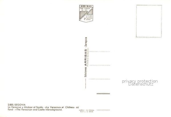 Segovia La Veracruz y Alcazar al fondo – Bild 2