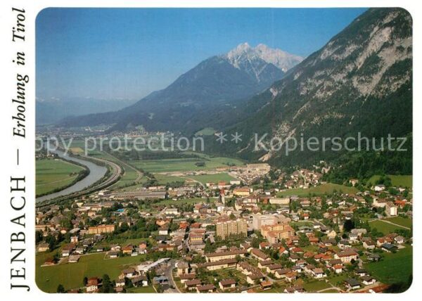 Jenbach Tirol Fliegeraufnahme