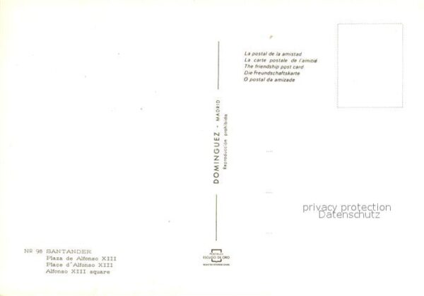 Santander Plaza de Alfonso XIII – Bild 2