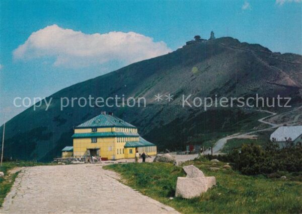 Karkonoski Park Sniezka najwyzszy szczyt Karkonoszy i S