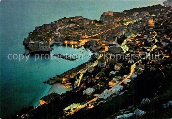 Dubrovnik Ragusa Fliegeraufnahme