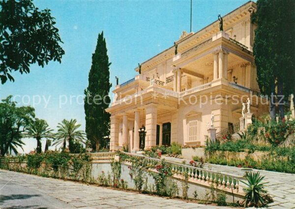 Corfu Korfu Achilleon Der Palast Casino