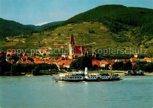 Weissenkirchen Wachau Panorama Fahrgastschiff