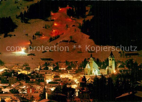 Kitzbuehel Tirol Nachtpiste
