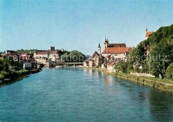 Steyr Enns Oberoesterreich Schloss Michaelerkirche und Tabor