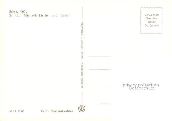 Steyr Enns Oberoesterreich Schloss Michaelerkirche und Tabor – Bild 2