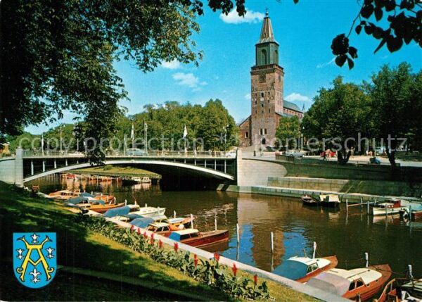Turku Aurajoki ja tuomiokirkko