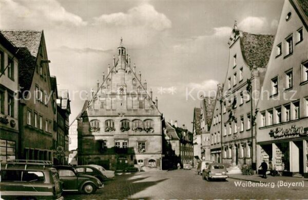 Weissenburg Bayern Rathaus Stadtansicht
