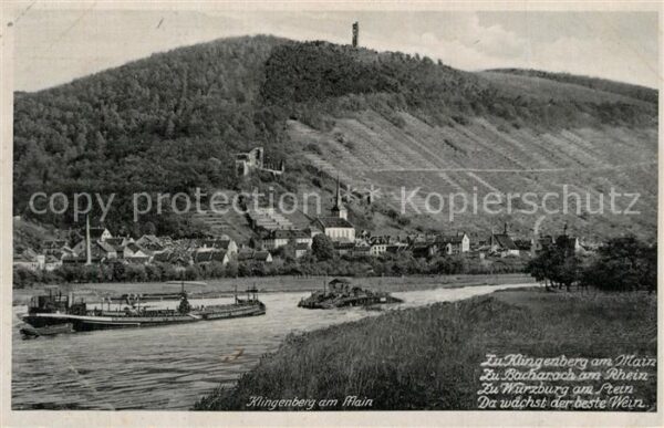 Klingenberg Main Panorama Gedicht