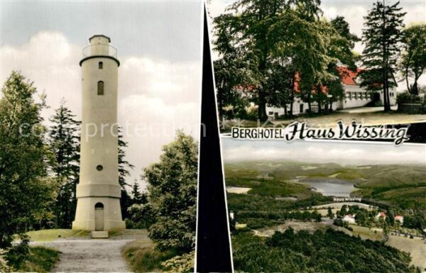 Homert Turm Fliegeraufnahme Hotel Haus Wissing