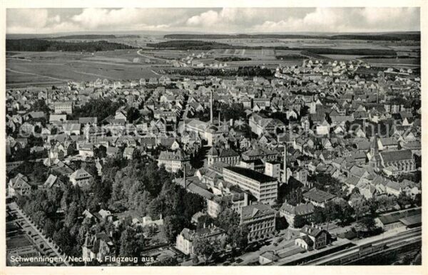 Schwenningen Neckar Fliegeraufnahme