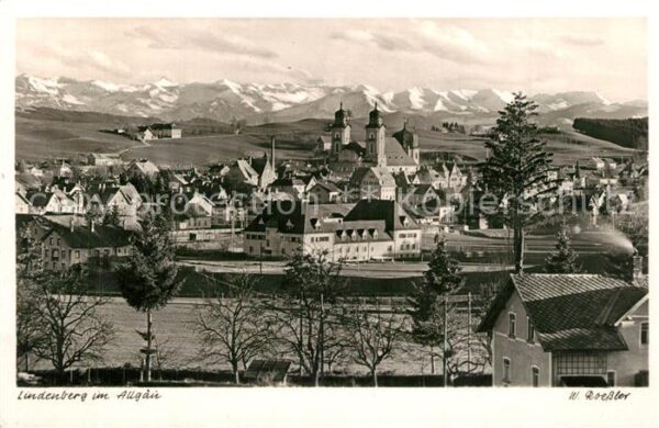 Lindenberg Allgaeu Panorama