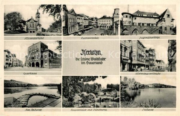 Iserlohn Alexanderhöhe Jugendherberge Rathauspla