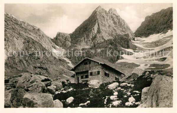 Blaueishuette Berchtesgaden Hochkalter Panorama