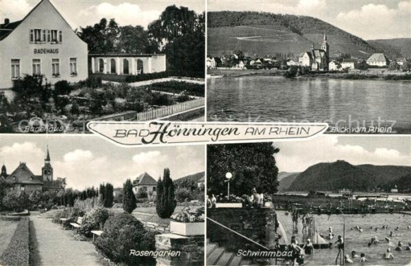 Bad Hoenningen Badehaus Rosengarten Schwimmbad