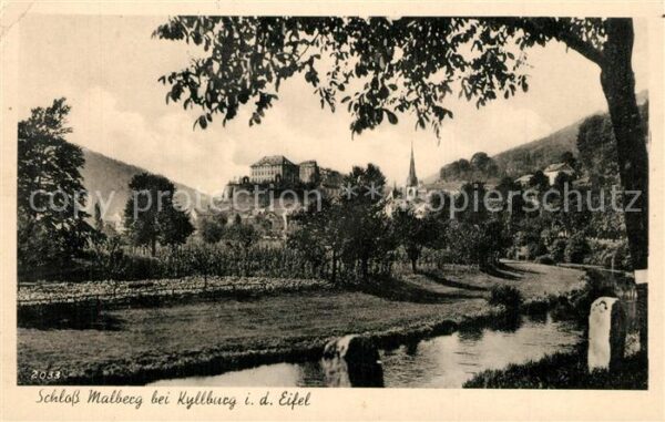 Kyllburg Rheinland-Pfalz Schloss Malberg