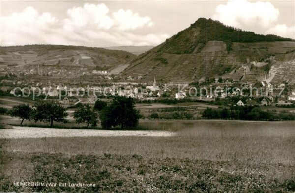 Heimersheim Ahr Panorama Landskrone