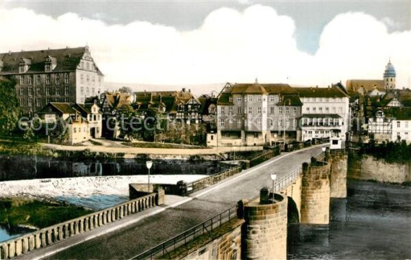Hannoversch Muenden Werrabrücke Weltenschloss