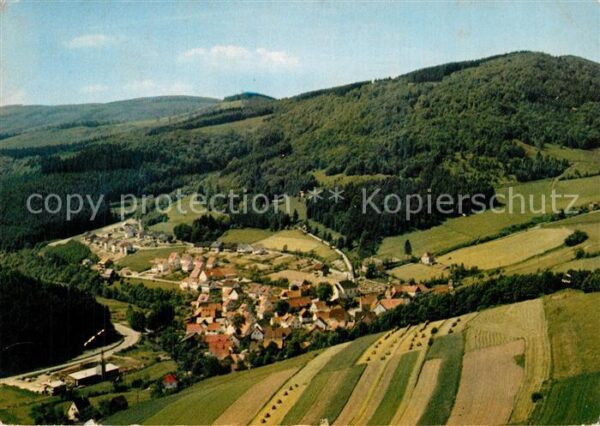 Bontkirchen Fliegeraufnahme Naturpark Diemelsee