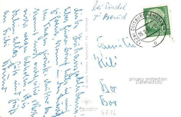 Hamborn Amtsgerichtplatz Kaiser Friedrich Stras – Bild 2