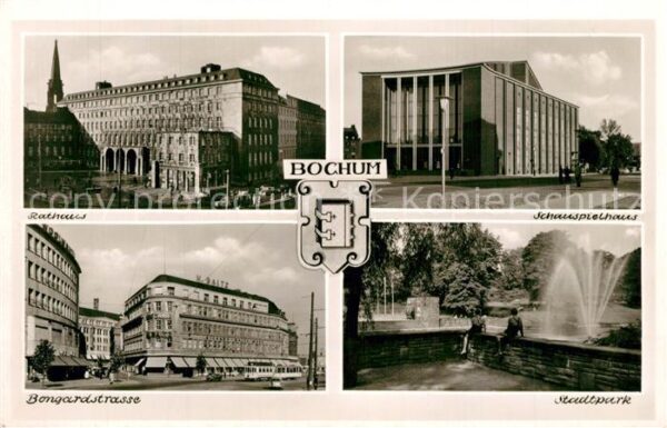 Bochum Rathaus Bongardstrasse Schauspielhaus S
